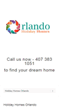 Mobile Screenshot of holiday-orlando-homes.com