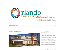 Tablet Screenshot of holiday-orlando-homes.com